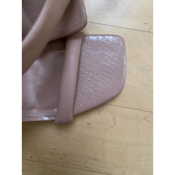 Steve Madden BNWT "Utilize" sz 5.5 tan wrap around stiletto heel sandals - Picture 6 of 7